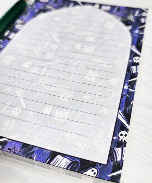 18889 sewing hr gothic a6 notepad 2