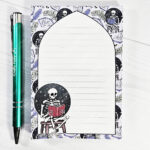 18890 skeleton reader hr gothic a6 notepad 1