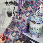 tarot cards reader hoarder witchy bookmark for book lover