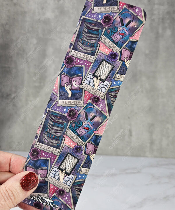 tarot cards reader hoarder witchy bookmark for book lover