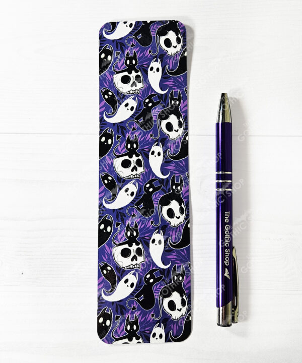 18916 gothic bookmark hr demon cat 1