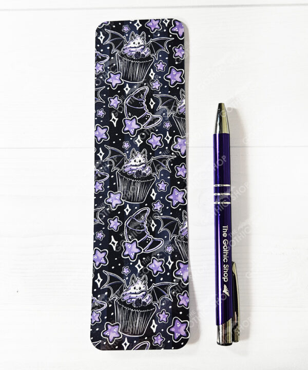 18918 gothic bookmark hr bat cupcakes