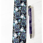 18924 gothic bookmark ii haunted house purple 1