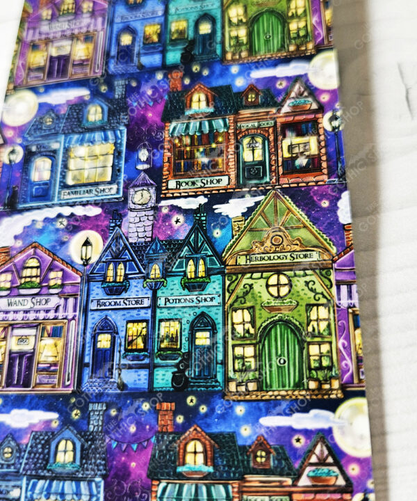 18928 gothic bookmark id witchy village 2