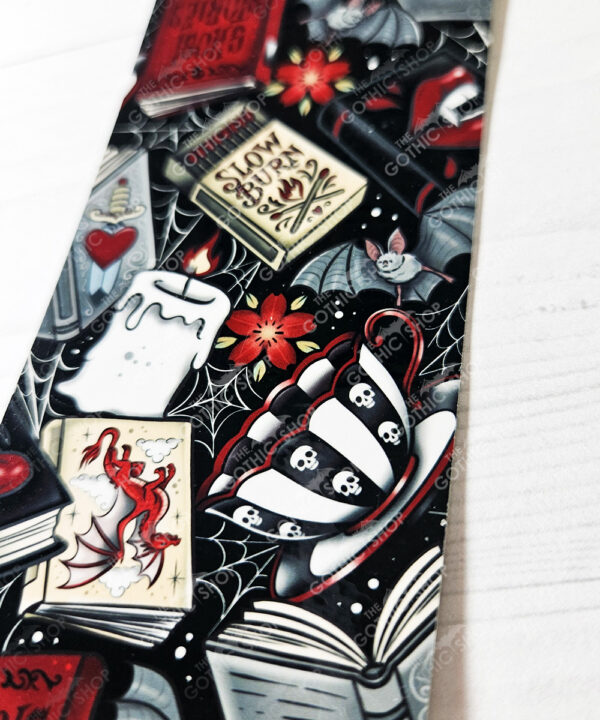 18937 gothic bookmark mt gothic romance red 2