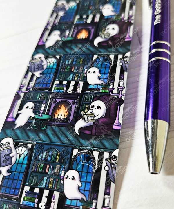 18943 gothic ghosts bookmark sd haunted library 2