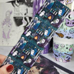 haunted library ghostie reader bookmark for book lover