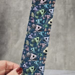 skelly angler fish gothic bookmark for book lover