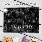 18962 personalised witchy curios cat chopping board 1