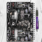 18965 personalised witchy curios cat notebook 2