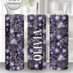 18971 personalised berry bat gothic tumbler 1