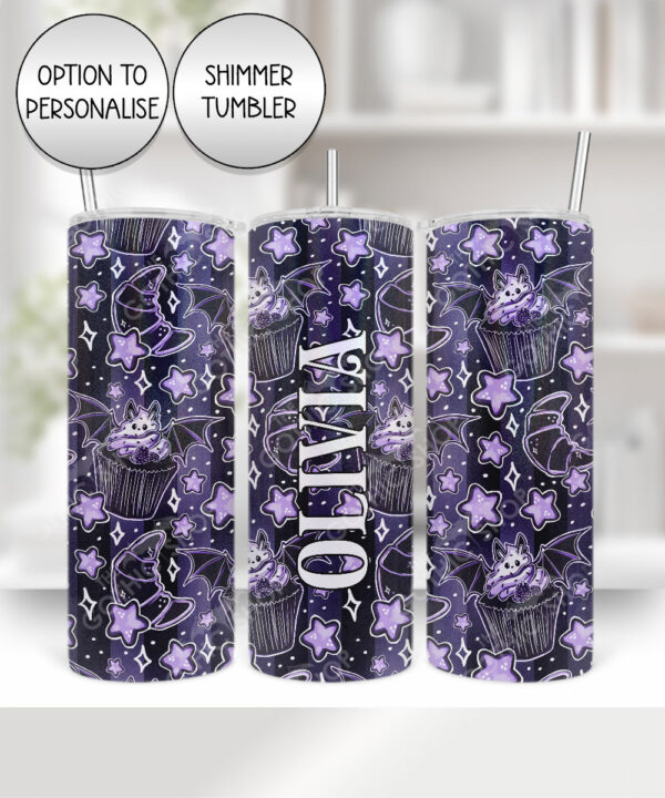 18971 personalised berry bat gothic tumbler 2