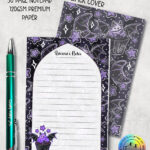 18979 personalised berry bat cupcake notepad 1