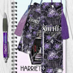 18980 personalised berry bat cupcake bookmark 2