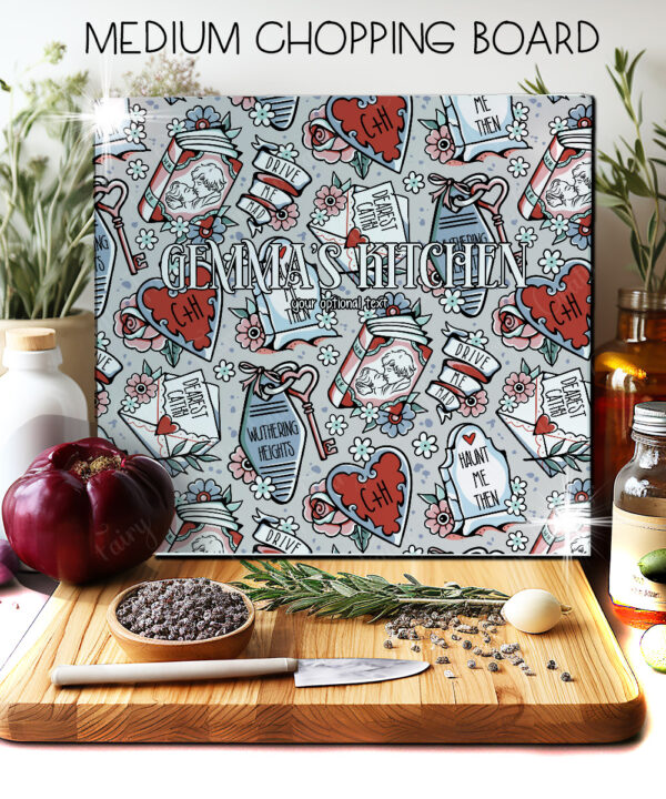 18998 wuthering heights gothic romance chopping board 1