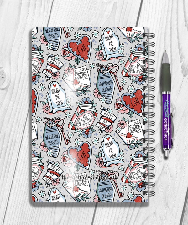 19001 wuthering heights gothic romance notebook 2