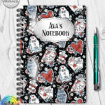 19001 wuthering heights gothic romance notebook 3