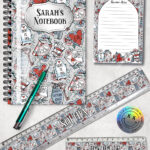 19001 wuthering heights gothic romance notepad 1