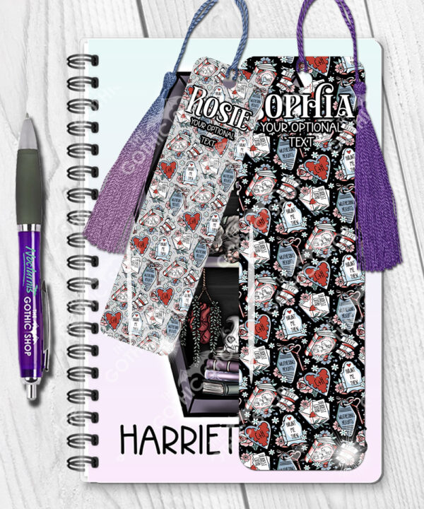 19004 wuthering heights gothic romance bookmark 2