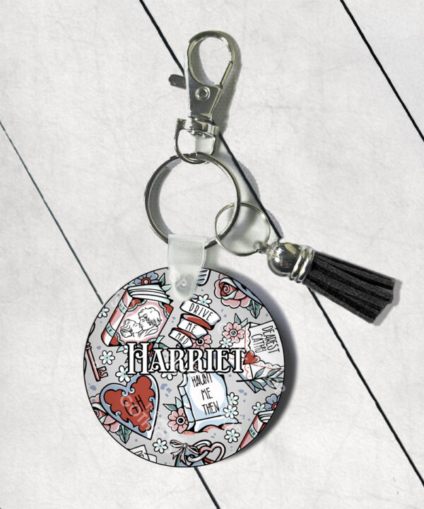 19008 wuthering heights gothic romance keyring 1