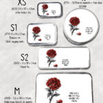 19038 wuthering heights haunt me red rose storage tin 2