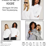 bats & moons unisex lightweigh silver grey gothic hoodie with kangaroo pocket
