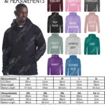 bats & purple moons unisex gothic hoodie with kangaroo pocket