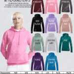 bats & purple moons unisex gothic hoodie with kangaroo pocket