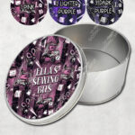15085 sew magical pink gothic personalised storage tin 3