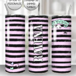 15136 personalised pink stripe creepy gothic tumbler 2