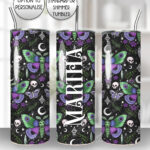 15417 personalised gothic moth tumblers 2