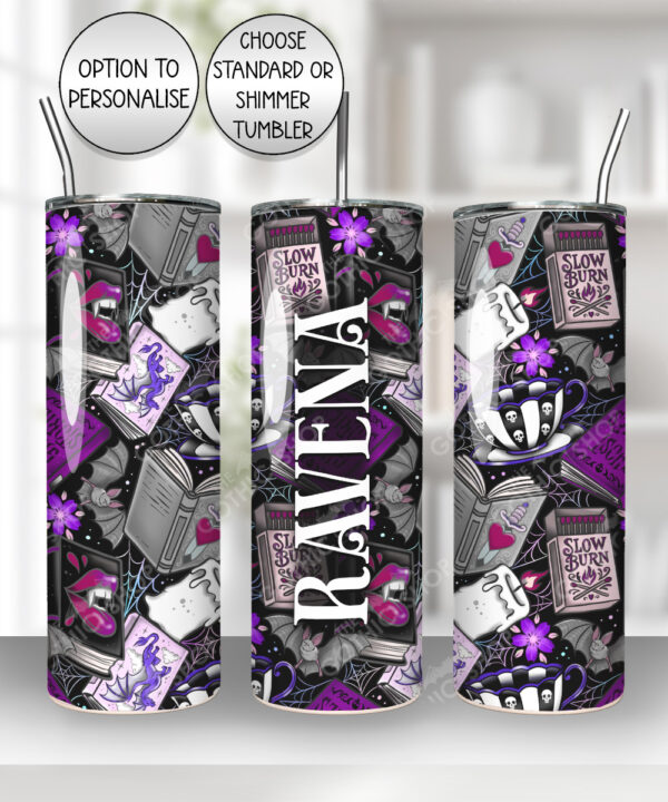 18683 personalised romance reader gothic tumbler 4
