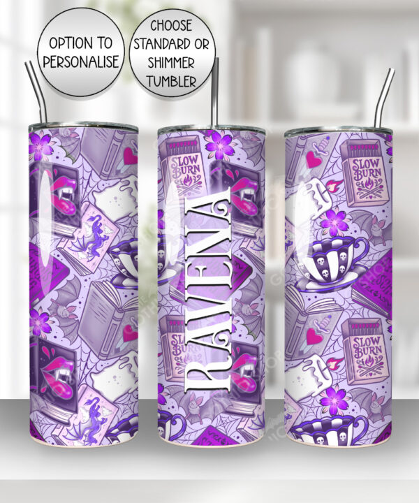 18683 personalised romance reader gothic tumbler 5
