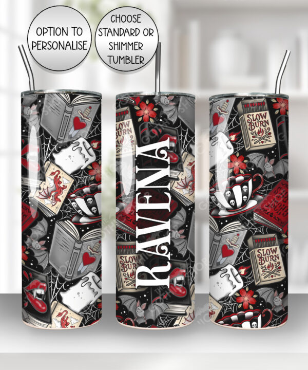 18683 personalised romance reader gothic tumbler 6
