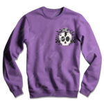19070 skull daisies gothic sweatshirt 4