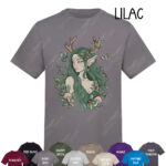 freya green forest elf mystical unisex gothic t shirt