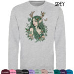 19088 green forest fairy sweater 1