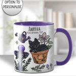 19103 personalised witchy cat mug 1