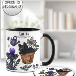 19103 personalised witchy cat mug coaster 5