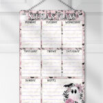 19130 pink floral ghost personalised bookmark 2