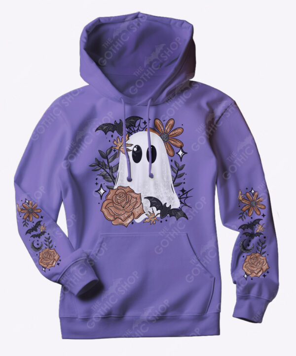 19165 ghost orange floral purple floral