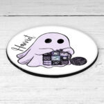 19171 personalised crochet ghostie coaster 1