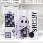 19172 personalised crochet ghostie tumbler 1