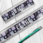 19181 personalised crochet ghostie ruler 2