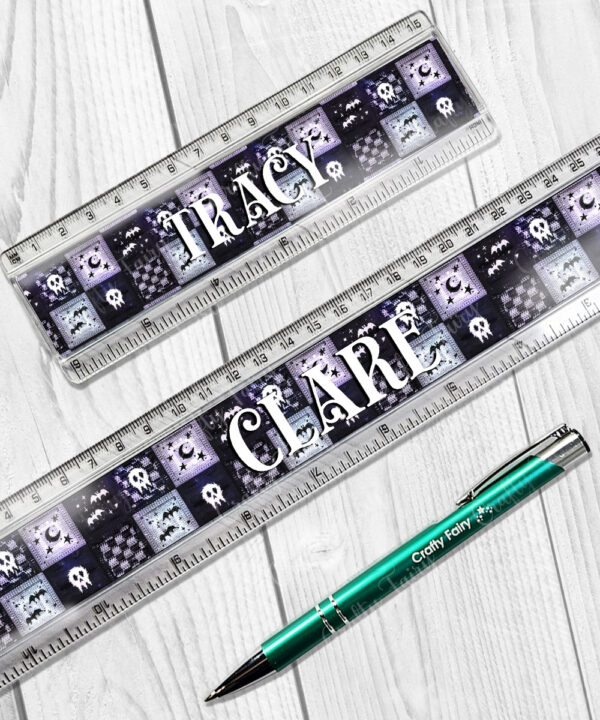 19181 personalised crochet ghostie ruler 2