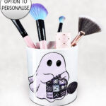 19182 personalised crochet ghostie pen pot 1