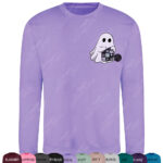 19187 personalised crochet ghostie sweatshirt 1