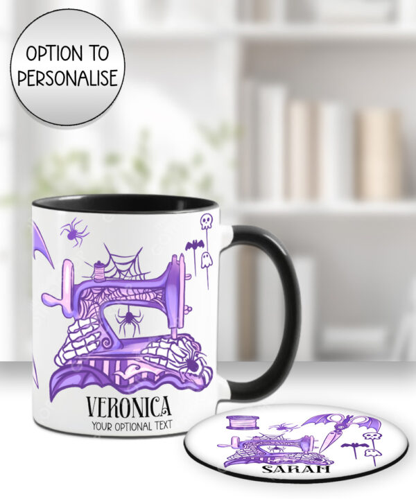 19192 sew magical gothic mug coaster