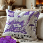19196 sew magical gothic velvet cushion 2