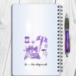 19199 sew magical gothic a5 notebook 2